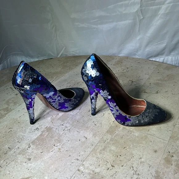 Mui Mui sequin pumps. Size 36.